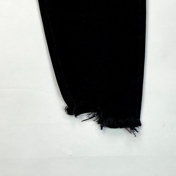 Good American Good Legs Step Fray Hem Skinny Jeans Women 16 Stretch GLSH616T - Picture 5 of 16